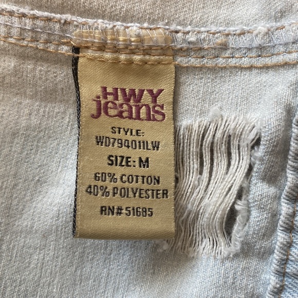 Highway Jeans Brand Medium Light-wash Button Down Denim Jacket w/ Four Pockets - Picture 13 of 14